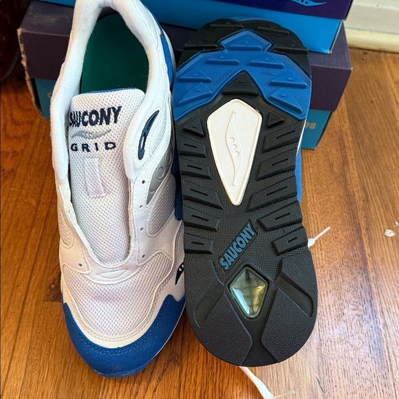 Saucony Women’s Sneakers - White and Blue - Picture 5 of 6